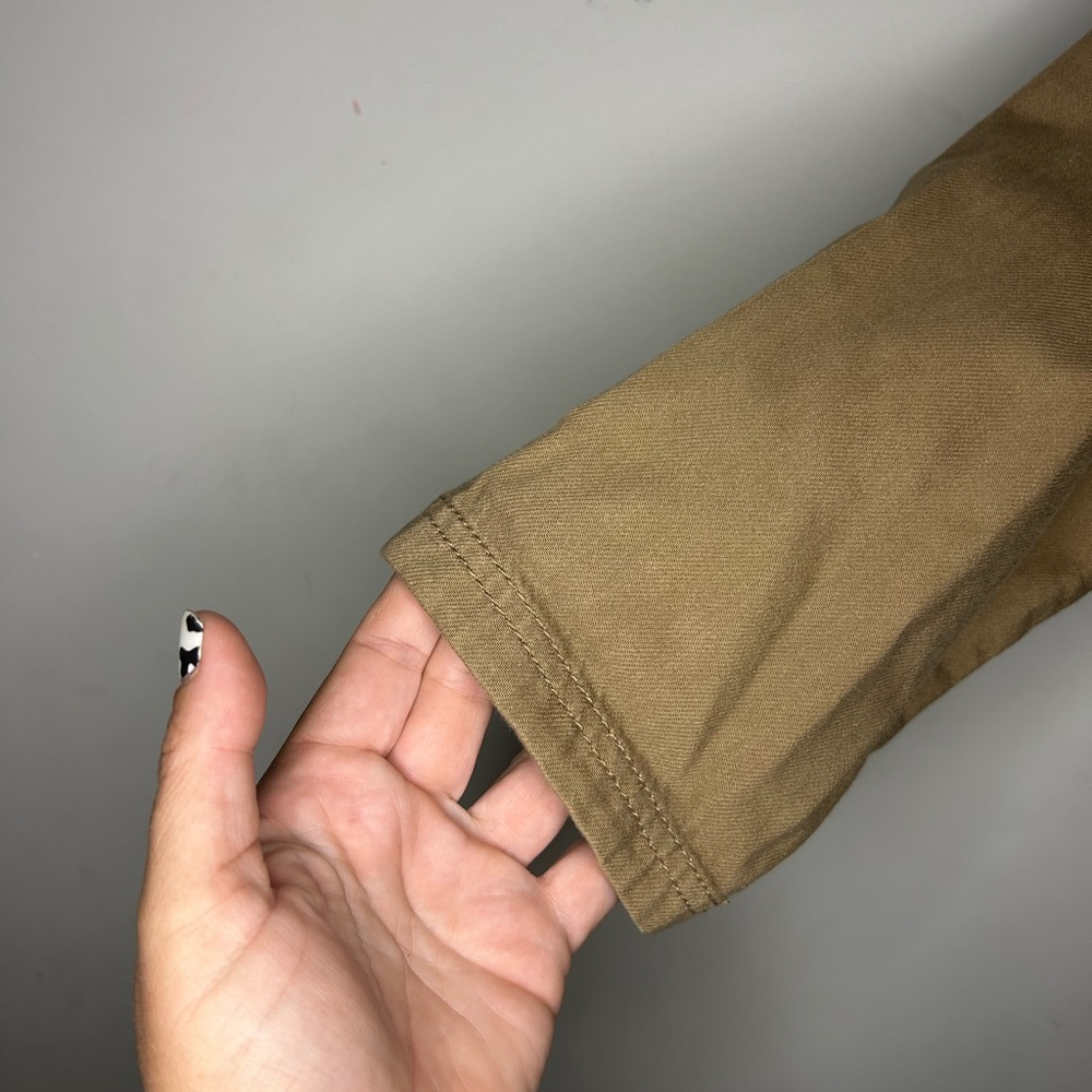 Time and Tru Brown Utility Jacket Womens M(8-10) - Picture 3 of 6